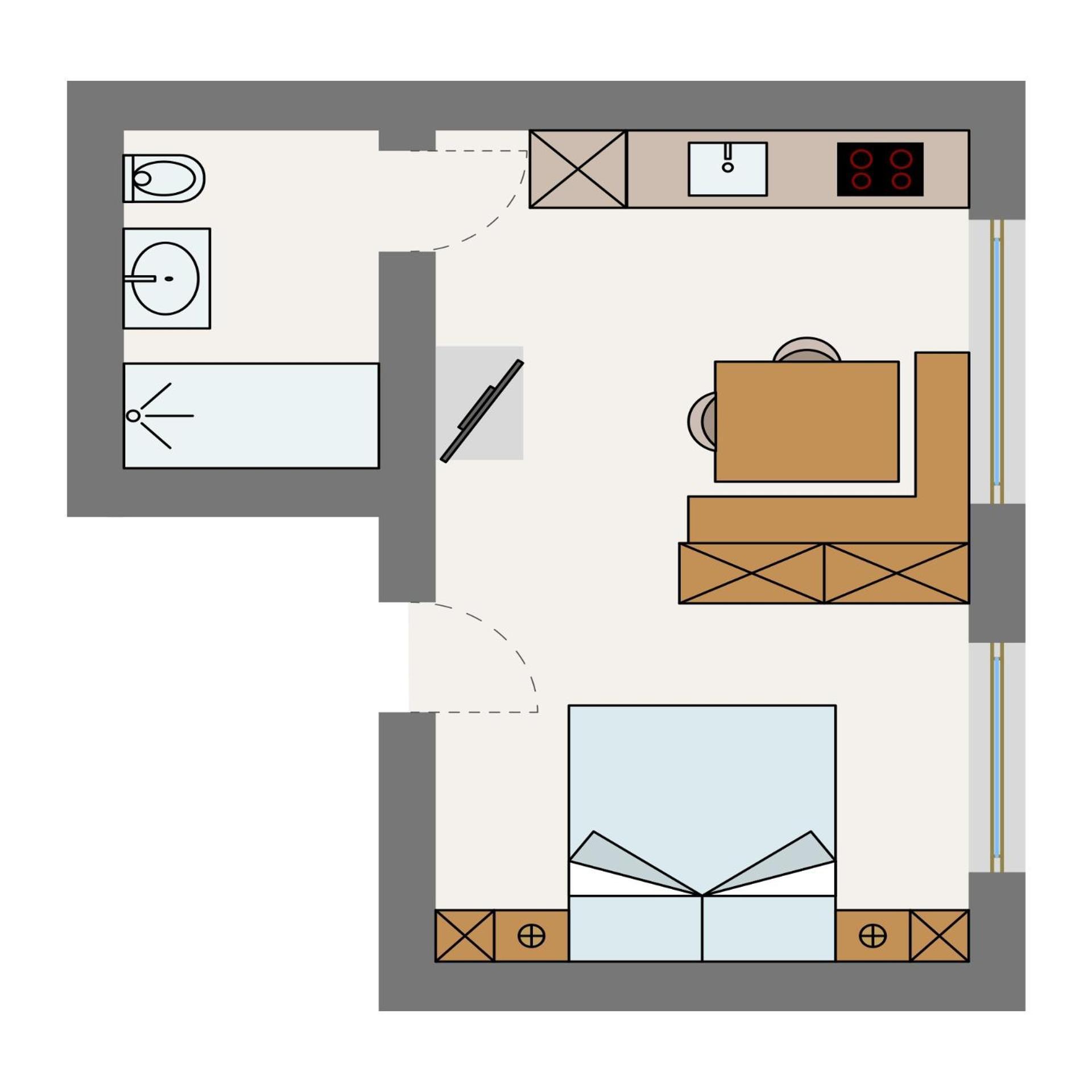 Apartment Ruiel Santa Cristina Val Gardena Zewnętrze zdjęcie